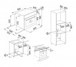 FRANKE Oven FMA 86 H XS Stainless steel/Black glass