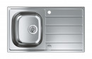 GROHE 31552SD1 Sink K200 45-S 860 x 500mm stainless steel, brushed