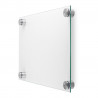STRONG glass holder 40mm stainless steel imitation