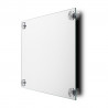 STRONG glass holder 40mm stainless steel imitation