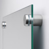 STRONG glass holder 25mm stainless steel imitation