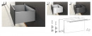 HETTICH 9255274 AvanTech You set of sidewalls 251/400 silver
