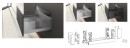 HETTICH 9257189 AvanTech You holder set for individual material 187/450 anthra