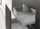 HETTICH 9257663 AvanTech You inner drawer front with glass 187/2000 silver