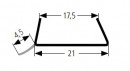 SEALING PROFILE OF SOCL.BOARD 3m