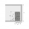 HETTICH 9206675 Lift Mini hinged door brake 40N type A