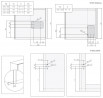 HETTICH 9206691 Lift Mini hinged door brake 200N type F