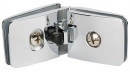 SISO hinge See-Me glass / chrome glass 180 ° R/L