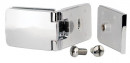 SISO hinge See-Me glass / chrome glass 180 ° R/L