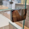 SISO hinge See-Me glass / chrome glass 180 ° R/L