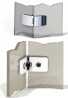 SISO hinge See-Me glass / chrome glass 180 ° R/L