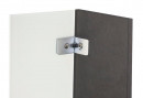 SISO hinge See-Me glass/glass 15.06.271 alu