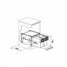 BLANCO 526200 Sorter SELECT II 45/2