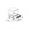 BLANCO 526207 Sorter SELECT II Compact 60/2