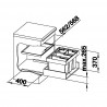 BLANCO 521474 Basket Flexon II 60/4