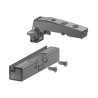 HETTICH 9091744 Sensys 8638i loaded B12.5 SiSy for alu frame obsidian