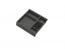 GOLLINUCCI Bathroom organizer with acc. for depth 270 mm, anthracite 241x242x53