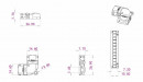 StrongLumio LED strip connector 10mm - "L" shape 2 pins - Single color
