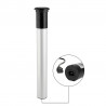 StrongPower Electric pull-out socket,3x 230V,USB A+C,wireless. nab,silver SCH