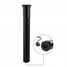 StrongPower Electric pull-out socket, 3x 230V, USB A+C, wireless. nab, black SCH