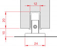 TERNO Diva Fluid bottom profile art. 121 1 m