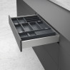 HETTICH 9283426 OrgaTray 270 knife holder NL500 beech lacquered anthracite