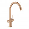 GROHE 31455DL1 Blue Home starter set C-outlet brushed Warm Sunset