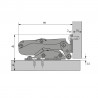 HETTICH 9239784 additional hinge Kamat