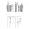IF suspended rectification fitting left
