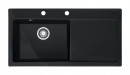 FRANKE Sink MTK 611-100/2 1000 x 510 Onyx drain right