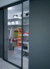 TERNO Universal Eclettica sliding door set 3000x1500mm black anodized