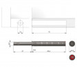 IF K-Push long extra strong with gray lens