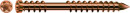 SPAX screw 5x60 terrace cylindrical head TXS, stainless steel A2, C, antique