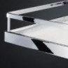 K-KES Tandem II ARENA style white bottom/railing chrome/grey frame 450/1700
