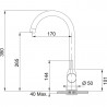 FRANKE Tap FP 9000.031 (115.0622.942) chrome