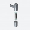 FRANKE Vital Tap Tap chrome/gun metal filter only