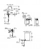 GROHE 30085AL1 Red Mono C-spout brushed Hard Graphite