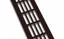 Ventilation grid 80/400mm brown mat