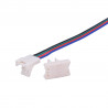 StrongLumio connector for LED strips 10mm - cable 4 line