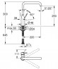 GROHE 30423000 Tap ACCENT L-spout chrome