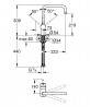 GROHE 30429DC0 Tap VENTO U-outlet supersteel