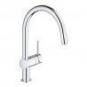 GROHE 30434000 Tap VENTO C-outlet with pull-out aerator chrome