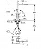 GROHE 30441DC0 Tap SCALA L-outlet with dual supersteel shower