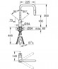 GROHE 30439DC0 Tap VENTO U-discharge dual shower supersteel