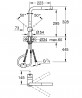 GROHE 30436DC0 Tap VENTO L-outlet dual pull-out shower supersteel