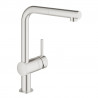 GROHE 30437DC0 Tap VENTO L-outlet with supersteel pull-out aerator