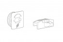 HETTICH 9257734 AvanTech You driver for inner forehead silver