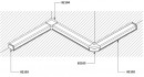 Edge Seal Strip Barier - TL7 -Outer Corner 90°