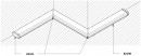 Edge Seal Strip Barier - TL6 - Aluminium Sealing Strip,  4000/27/10 mm