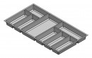 Cutlery tray Classico Kristall softTouch d. 45 W 80 (722 x 424 mm) black